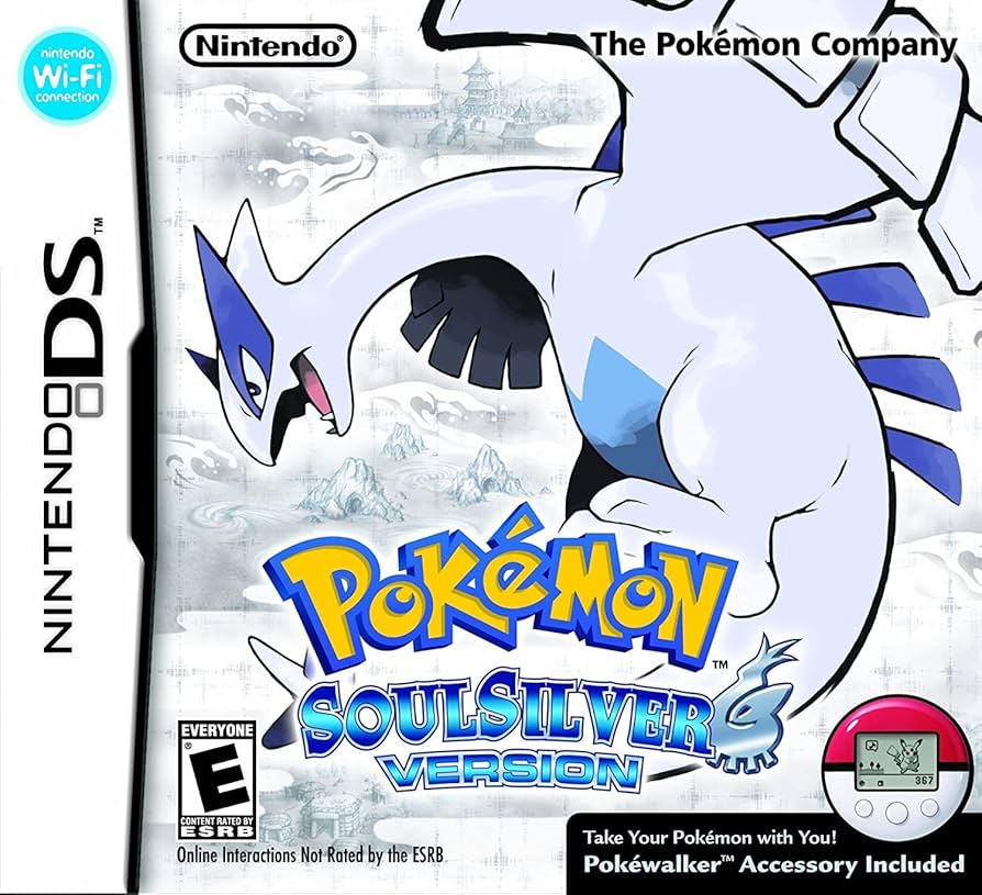Pokemon Soul Silver Cover