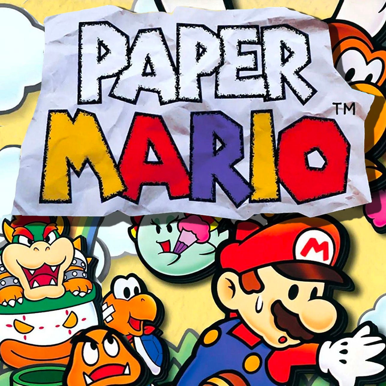 Paper Mario Cover