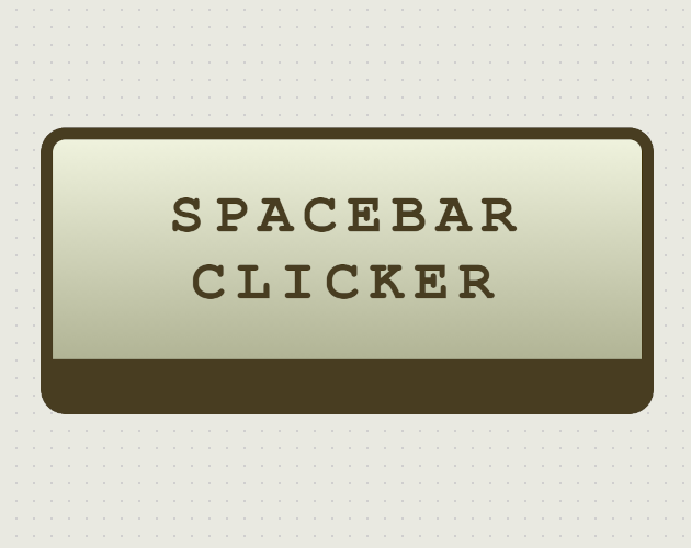 Spacebar Clicker Cover
